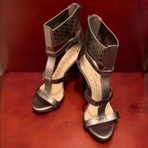 Jessica Simpson studded heels